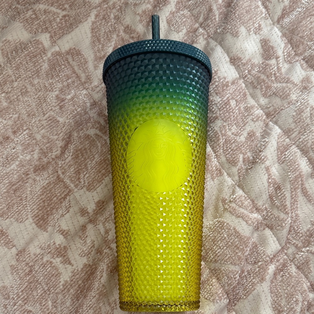 Starbucks Ombre Tumbler - Yellow and Green